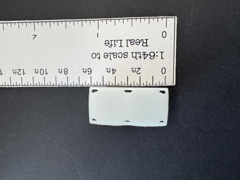 1:64 Scale Camp Cot Kit * Dollhouse Miniature * S Gauge * American ...