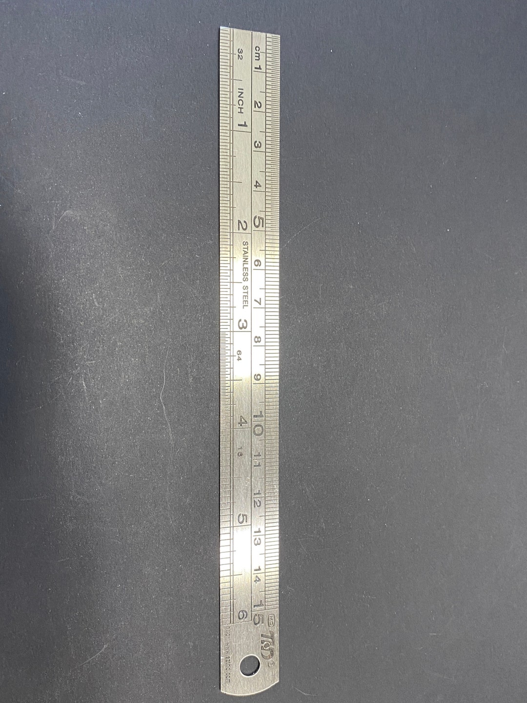 Metal Straight Edge Ruler 6inch Great for Small Scale Use With - Etsy