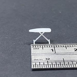 1:144 Scale Ironing Board Kit * Dollhouse Miniature * N Scale / Gauge * 3D Printed * ShopMiniDecorandMore * Diorama * Model Train * Micro