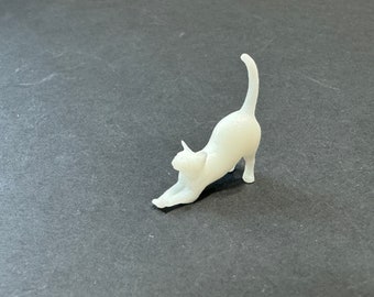 1:48 Scale Cat Stretching Kit * Dollhouse Miniature * O Gauge * 3D Printed * ShopMiniDecorandMore * Diorama * Model Train