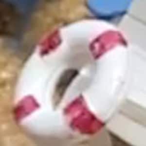 1:48 Scale Life Ring Preserver  Kit *  Dollhouse Miniature * O Scale / Gauge * 3D Printed * ShopMiniDecorandMore * Diorama * Model Train