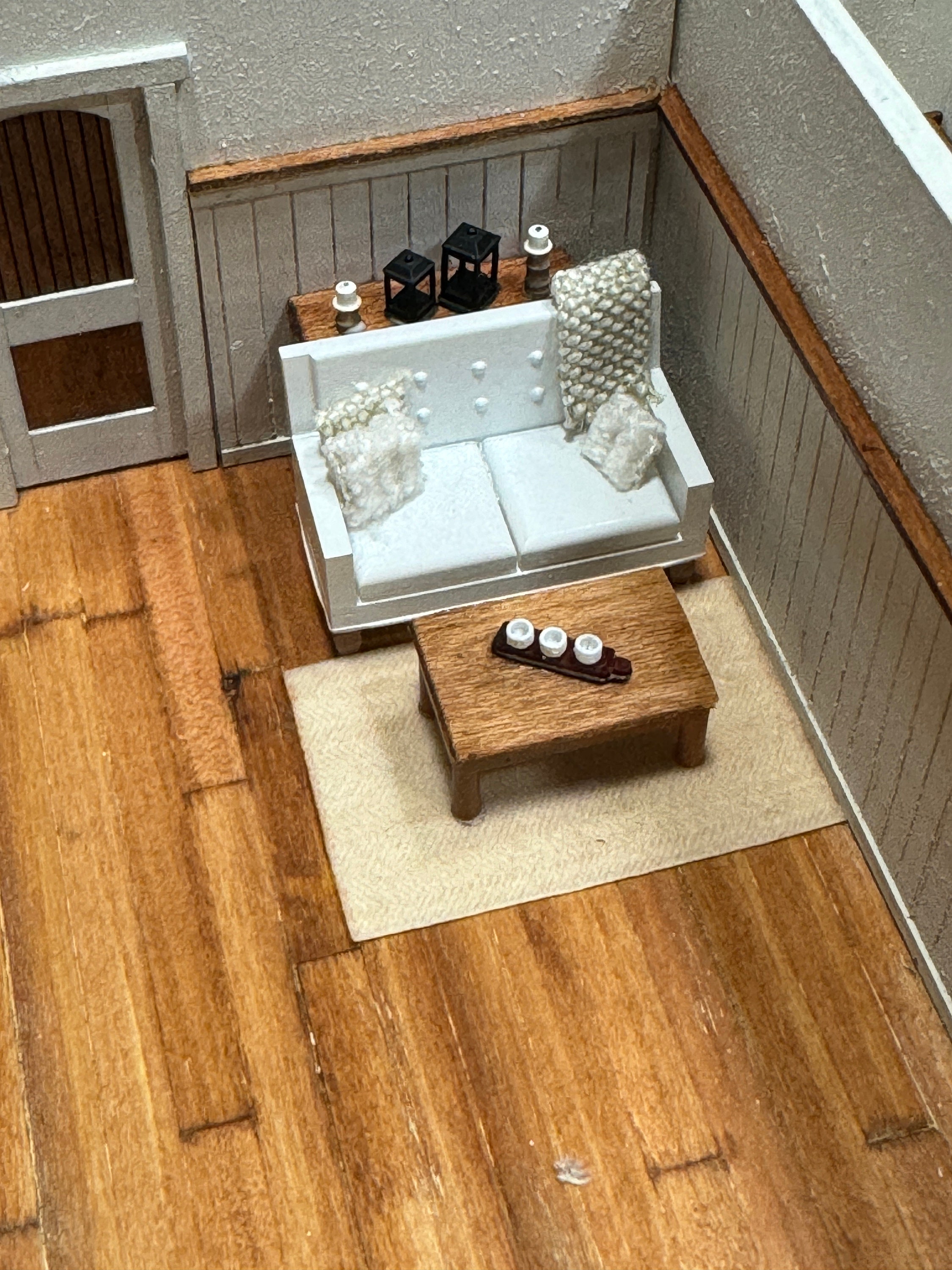 Model Train Rugs 1:144 Scale Rugs (6)kits Sets 2 to Choose From Kit * Dollhouse ...