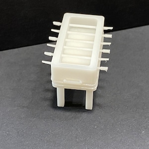 1:48 Scale Foosball Table Game  Kit * Dollhouse Miniature * O Scale / Gauge * 3D Printed * ShopMiniDecorandMore * Diorama * Model Train
