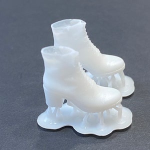 1:12 Scale Lace Up Boots (1 Pair) Kit *  Dollhouse Miniature * 3D Printed * ShopMiniDecorandMore * Diorama * Model Train
