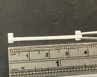 1:24 Scale Towel Bar Holder Kit * Dollhouse Miniature * G Gauge * 3D Printed * ShopMiniDecorandMore * Diorama * Model Train * Half Scale