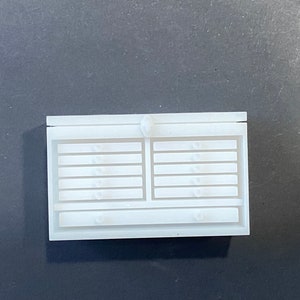 1:12 Scale Machinist Chest Kit * Dollhouse Miniature * 3D Printed * ShopMiniDecorandMore * Diorama * Model Train