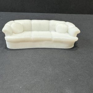 1:48 Scale Barrel Back Sofa Kit * Dollhouse Miniature * O Gauge * 3D Printed * ShopMiniDecorandMore * Diorama * Model Train