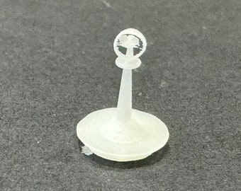 Tafelwaaierset 1:144 * Poppenhuisminiatuur * Spoor N * 3D-geprint * ShopMiniDecorandMore * Diorama * Modeltrein * Micro