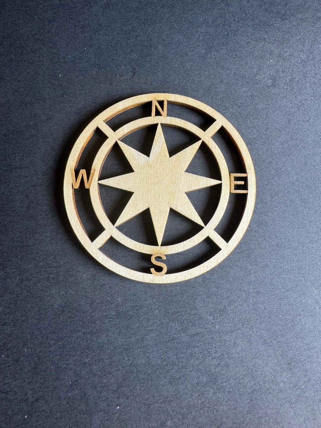 Compass Mini Train 1:12 Scale Wall Decor Compass Kit * Dollhouse Miniature * 3D Printed ...