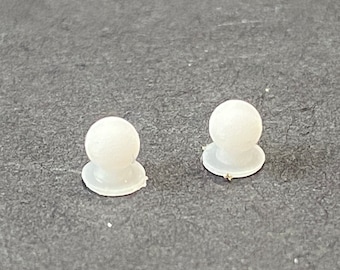 1:48 Scale Round Door Handle A (2) Kit * Dollhouse Miniature * O Gauge * 3D Printed * ShopMiniDecorandMore * Diorama * Model Train * Quarter