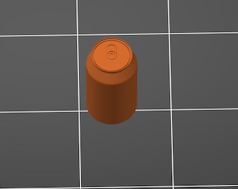 1:24 Scale 12oz Soda Pop Beer Cans (6) Kit * Dollhouse Miniature * G Gauge * 3D Printed *ShopMiniDecorandMore Diorama Model Train Half Scale
