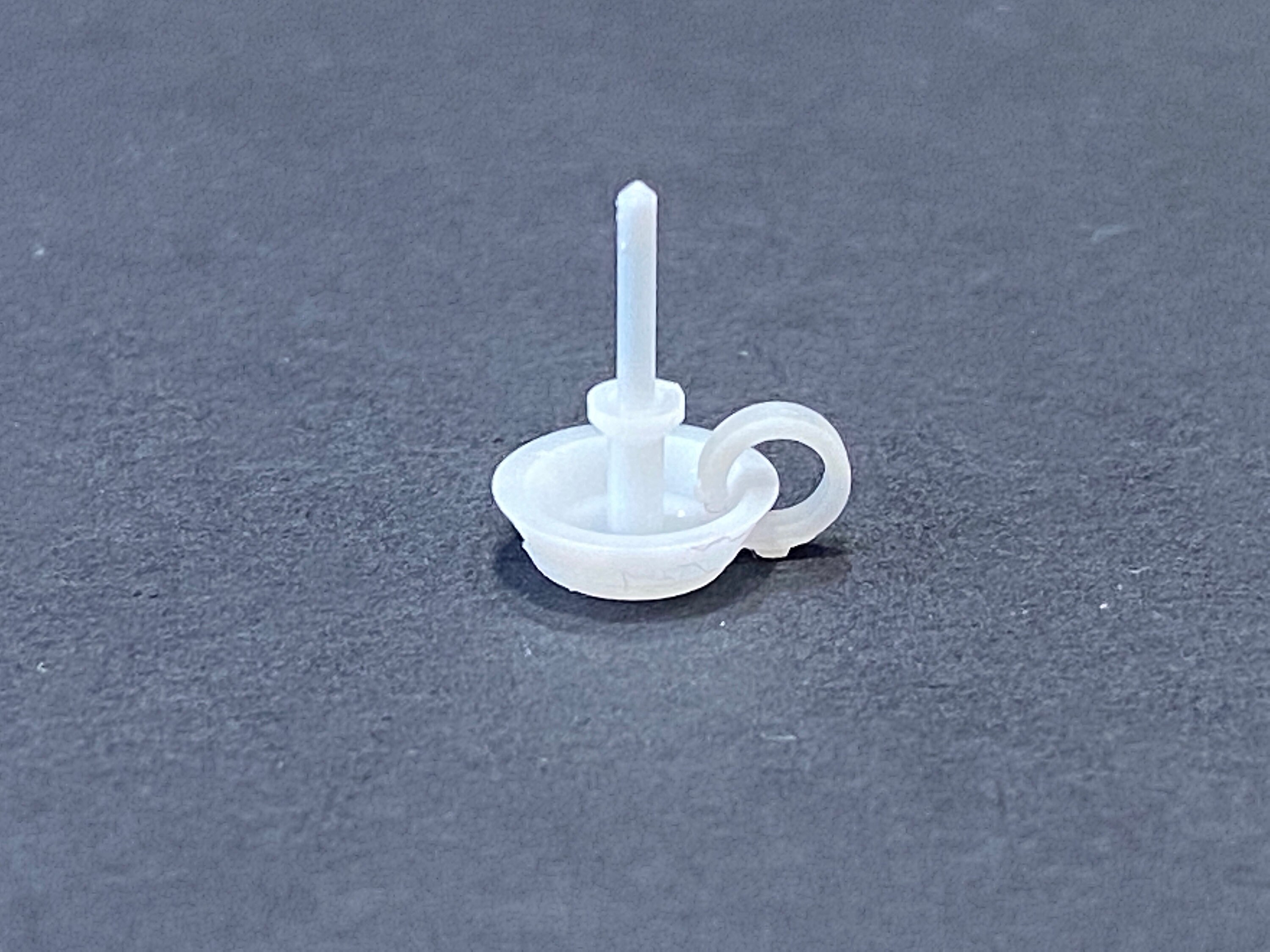 1:48 Scale Vintage Candle holder with Candle 2 in Kit * Dollhouse Miniature * O Scale / Gauge * 3D Printed * ShopMiniDecorandMore * Diorama