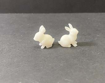 1:48 Scale Bunnies (2) Kit * Dollhouse Miniature * O Scale / Gauge * 3D Printed * ShopMiniDecorandMore * Diorama * Model Train