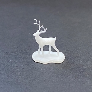 1:48 Scale Deer -  Buck or Doe Kit * Dollhouse Miniature * O Scale / Gauge * 3D Printed * ShopMiniDecorandMore * Diorama * Model Train