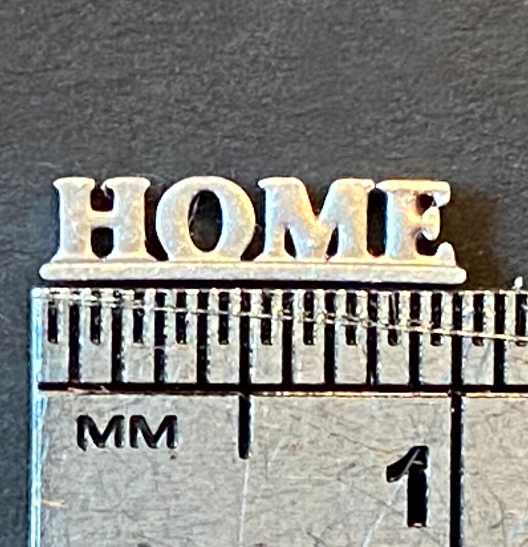 Small Scale Sign 1:48 Scale Home Sign SMALL or LG Kit * Dollhouse Miniature * O Gauge ...