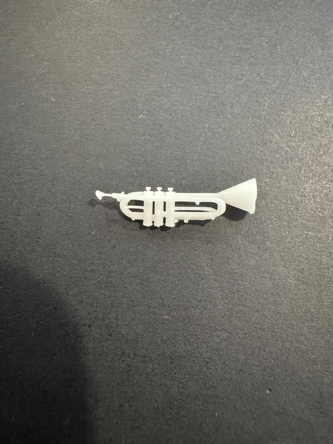 Mini Model Trumpet 1:24 Scale Trumpet Kit * Dollhouse Miniature * G Gauge * 3D Printed ...