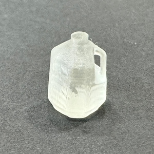 1:24 Scale Clear Gallon Jugs (2)* Dollhouse Miniature * G Gauge * 3D Printed * ShopMiniDecorandMore * Diorama * Model Train * Half Scale