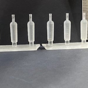 1:12 Scale Wine Bottles Kit * 6 bottles in set * Dollhouse Miniature * 3D Printed * ShopMiniDecorandMore * Diorama * Model Train