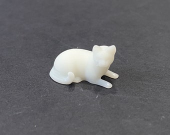 1:24 Scale Cat Lying Down Kit * Dollhouse Miniature * G Scale / Gauge * 3D Printed * ShopMiniDecorandMore * Diorama * Model Train Half Scale