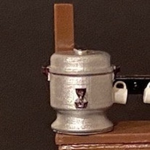 1:144 Scale Coffee/Cocoa Maker Kit * Dollhouse Miniature * N Scale / Gauge * 3D Printed * ShopMiniDecorandMore * Diorama Model Train *Micro
