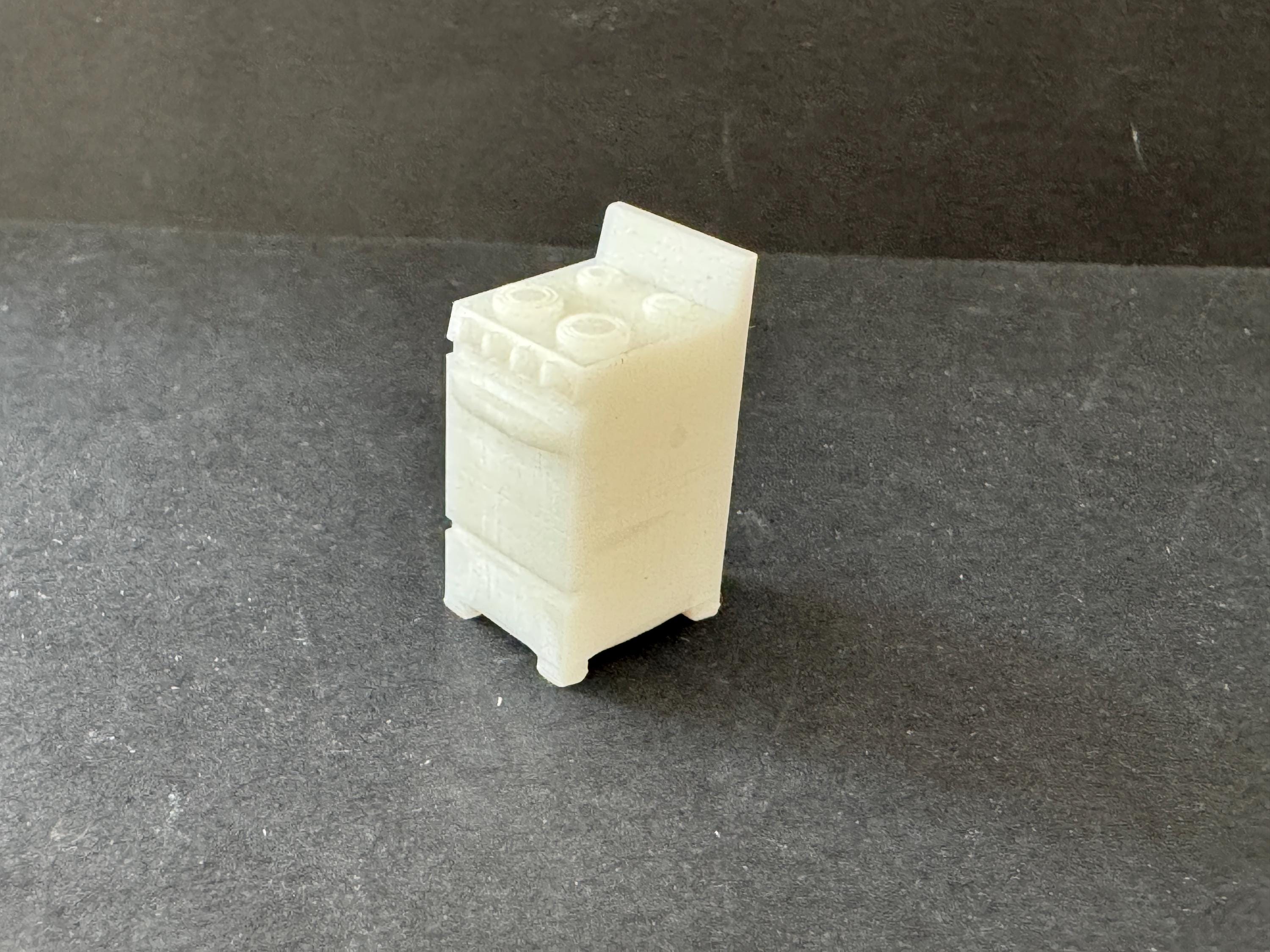 1:144 Scale Narrow Stove (vintage) Kit * Dollhouse Miniature * N