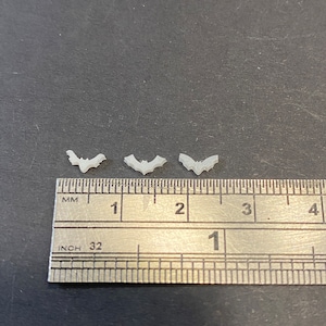 Zestaw 1:24 Nietoperze (zestaw 3 sztuk) * Miniatura domku dla lalek Skala G Skala Druk 3D ShopMiniDecorandMore * Model pociągu Diorama w połowie skali