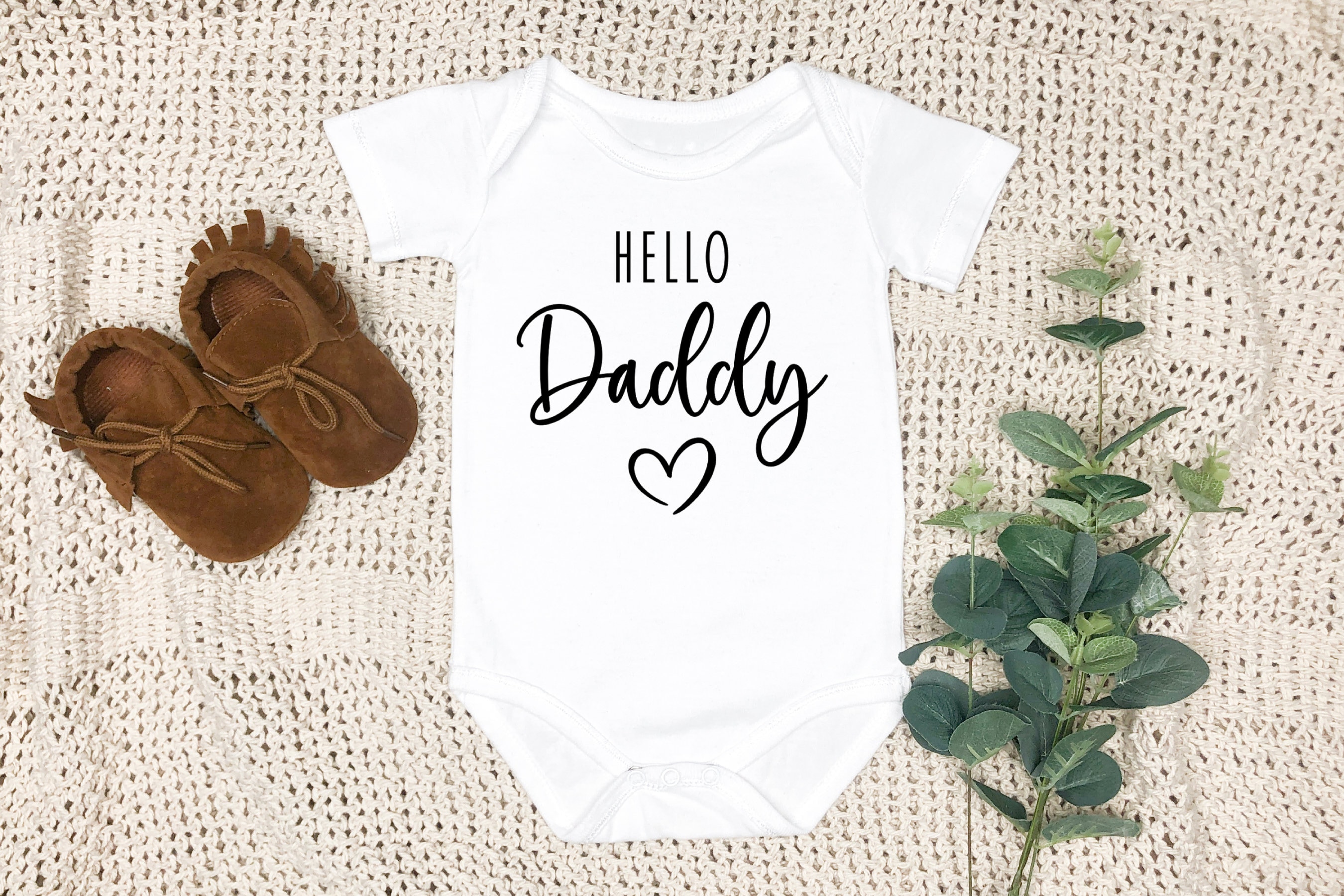 Hi daddy onesie sales