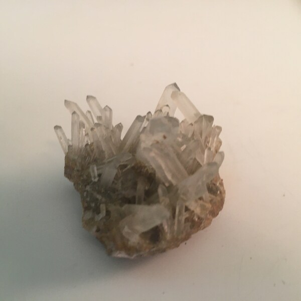 Alaskan quartz crystal cluster