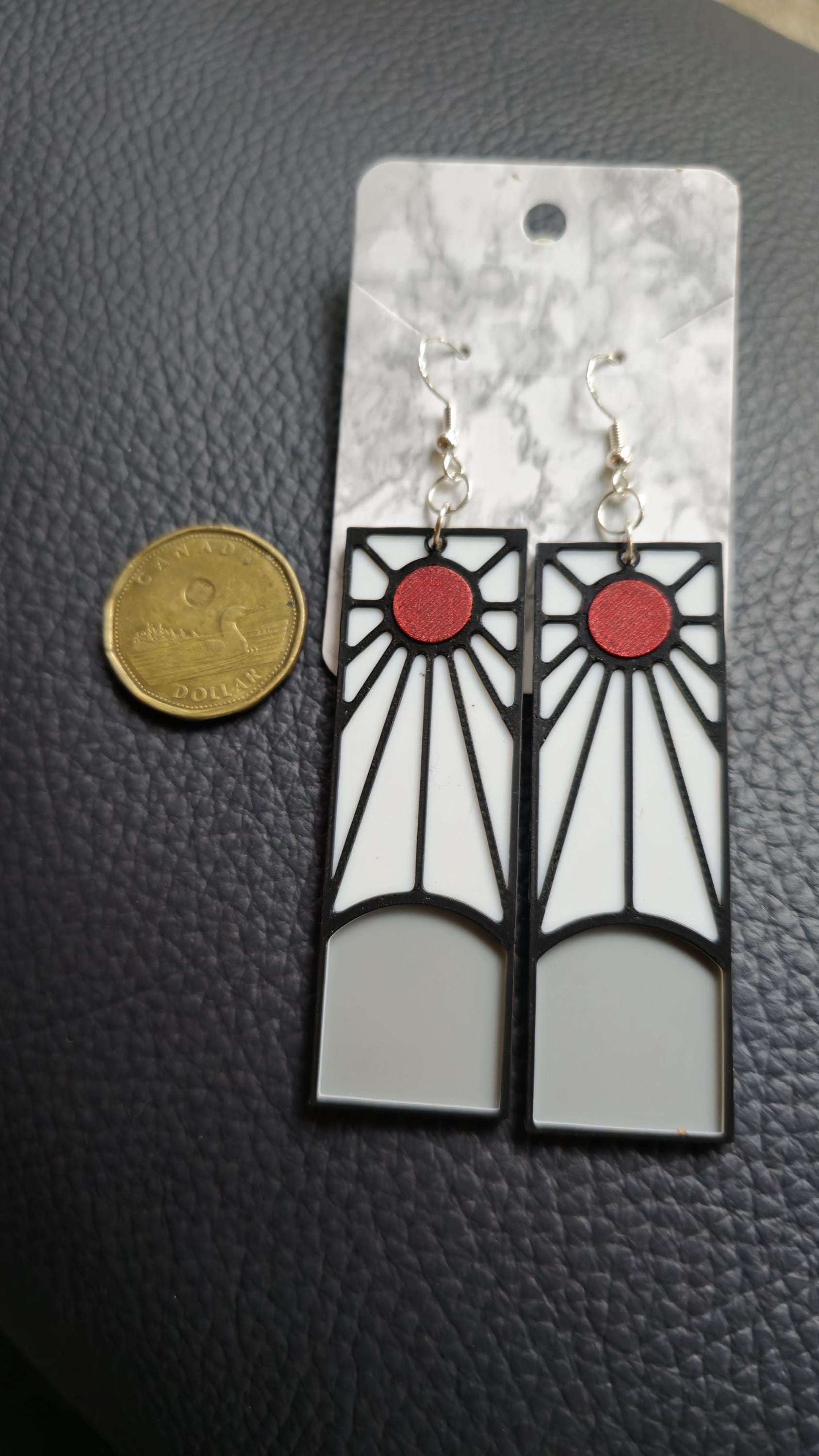 Jewelry Hanafuda Earrings Hot Topic Hanafuda Sun Style Dangle Drop