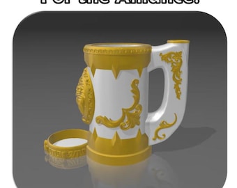Soporte gratuito STL para For the Alliance Can Holding Dice Tower para imprimirlo en 3D usted mismo