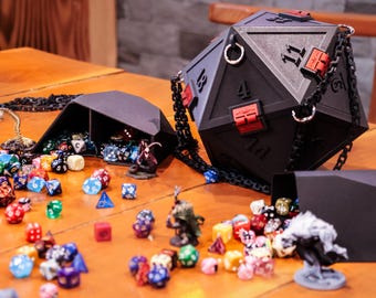 Support-free STL for D20 Handbag to 3D print it yourself