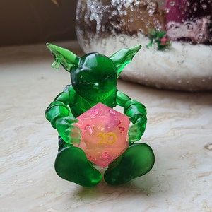 Adorable Goblin Dice Guardian Figurine!