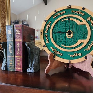 STL Cozy Shire Clock FILES ONLY to 3D print it yourself