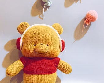 Knitting pattern- funny bear