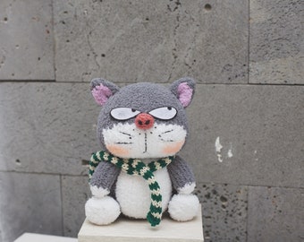 Knitting pattern - cat- benny