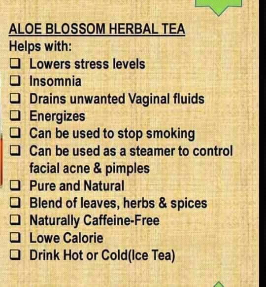 Forever Aloe Blossom Herbal Tea - 4 Boxes, 25 Bags Each, Cinnamon Flavor,  Expires 2025