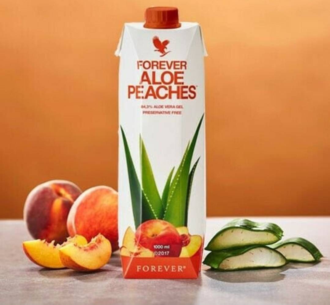 Aloe Vera Peach Drink: Healthy Digestion, No Preservatives