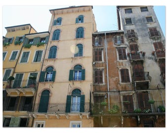 Verona Photography, Piazza Delle Erbe in Verona Italy, Verona Photography Prints