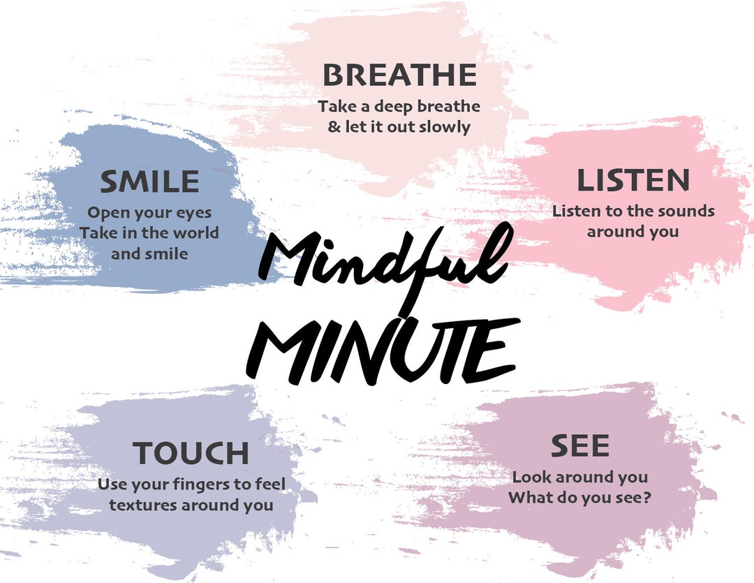 Mindful Minute 2 Horizontal - Etsy