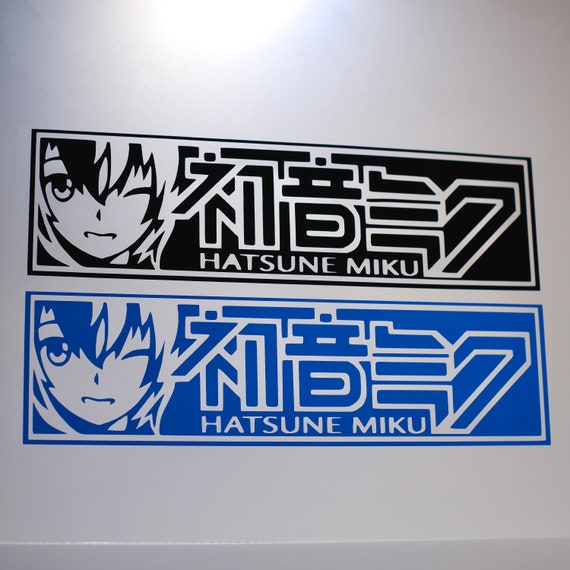 Anime 12 Hand Account Stickers Gifts for Anime Fans (Hatsune Miku)