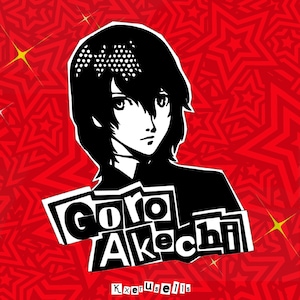 Justice Confidant Vinyl Decal Itasha JDM Sticker Anime Video Game