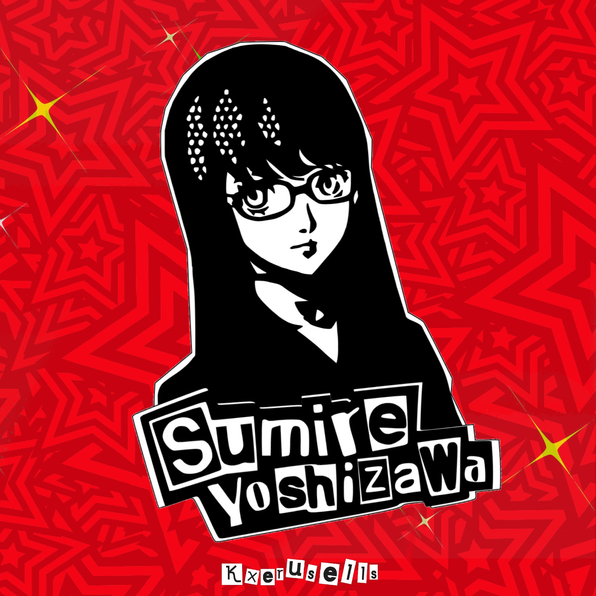 Ryuji Sakamoto Persona 5 Royal Confidant Vinyl Decal Anime Itasha JDM  sticker