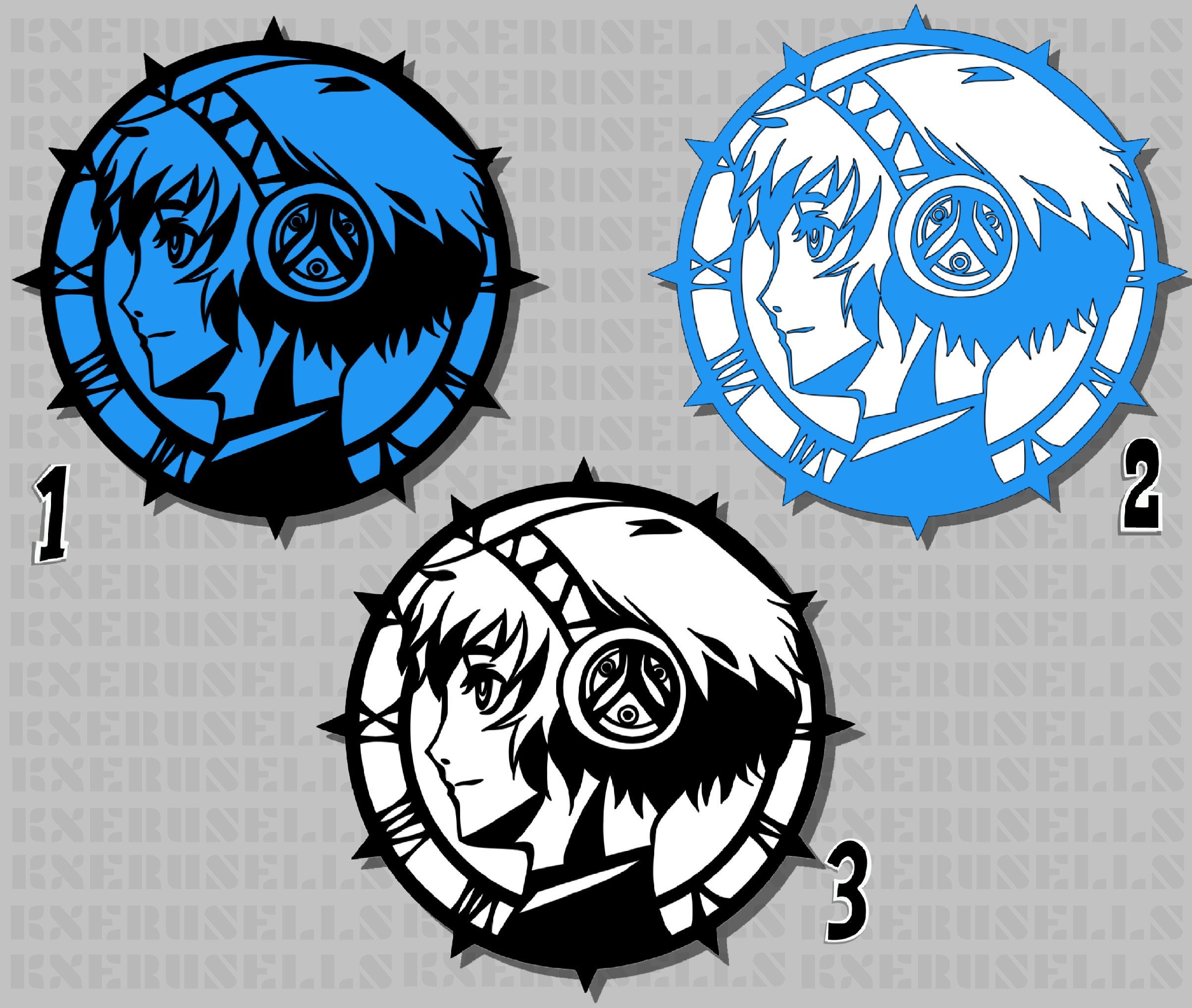 Clock Tower Portrait | Vinyl Decal Sticker Anime Itasha JDM - Etsy
