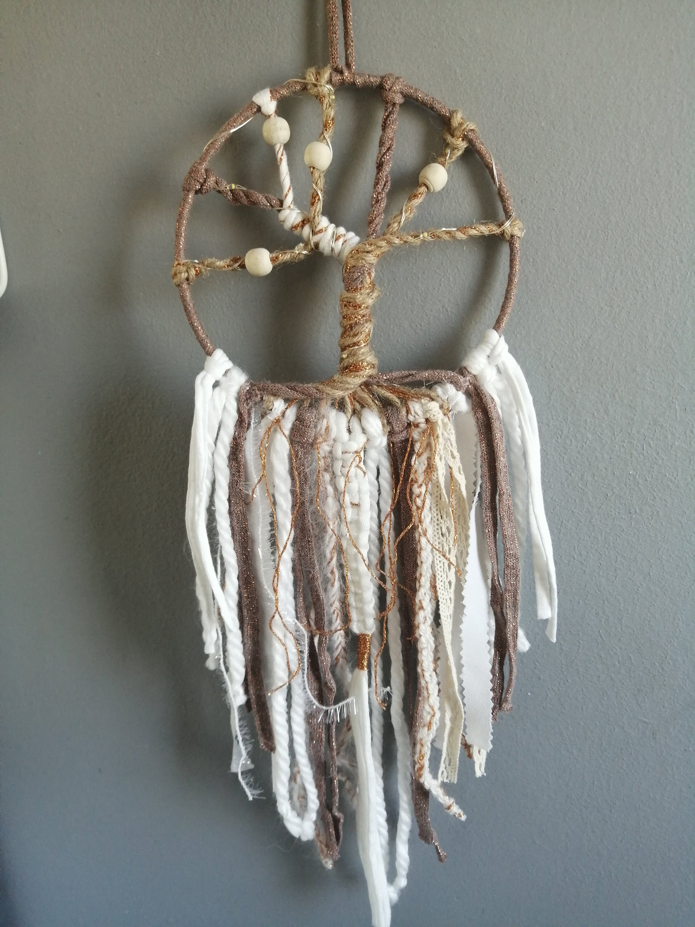 Attrape Rêves Arbre de Vie Lumineux