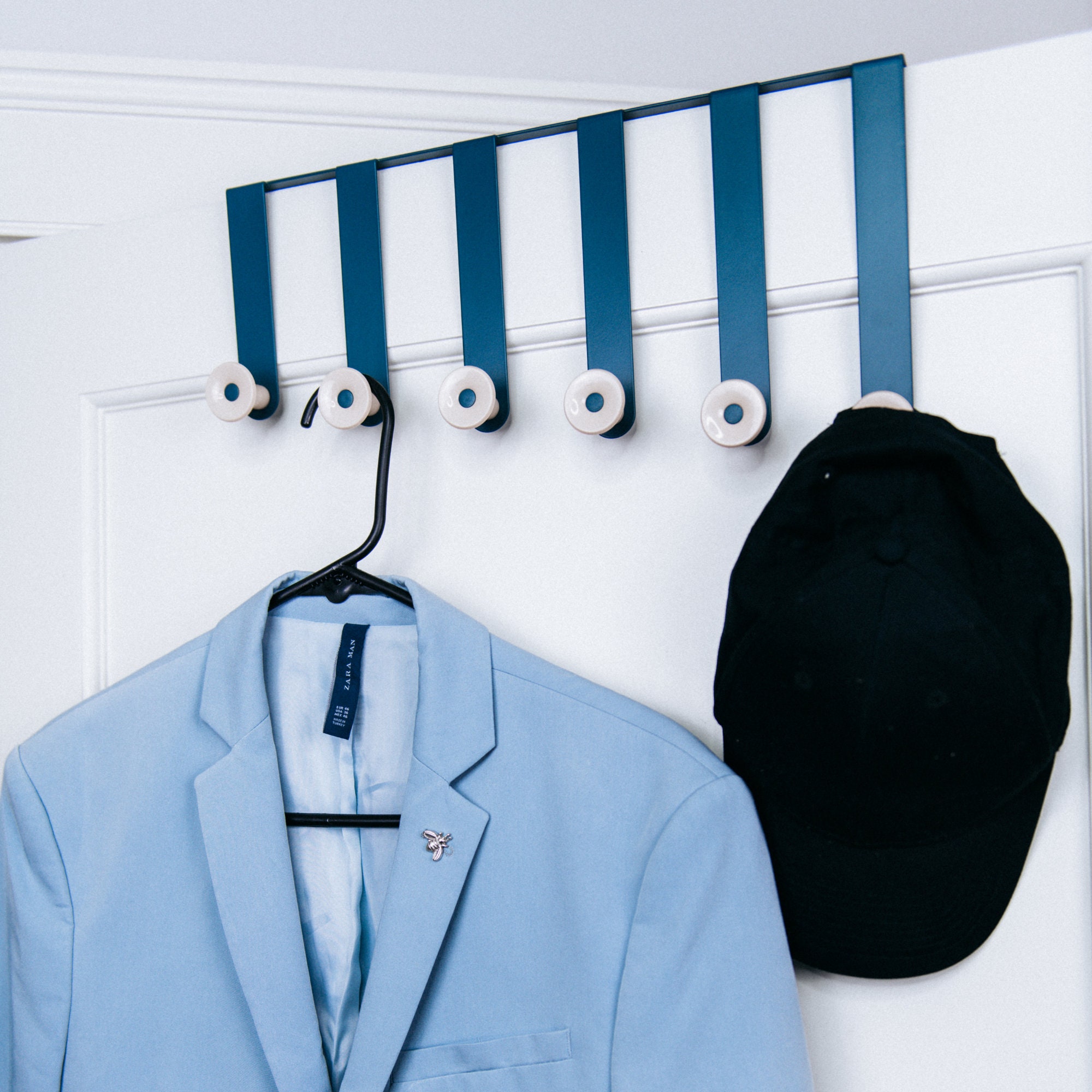 Over The Door Hooks Hanging Coat Hanger And Towel Racks 6 Etsy