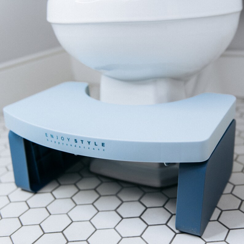 Collapsible Toilet Poop Stool Ergonomically Correct Potty Etsy