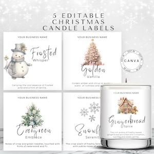 Custom Candle Labels, Three Wick Candle labels, Bridesmaid candle,  bridesmaid gifts, Happy New Year candle gift, Wedding gifts, DIY Candle