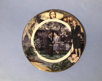 Royal Doulton /Bradex  Vera Lynn - Sincerely Yours collection collectors plate - titled "yours"