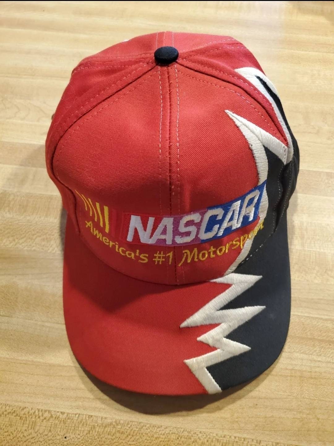 Vintage Nascar Snapback Hat / 90s 