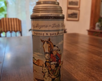 Vintage Roy Rogers Thermos Dale Evans No Cork or Lid